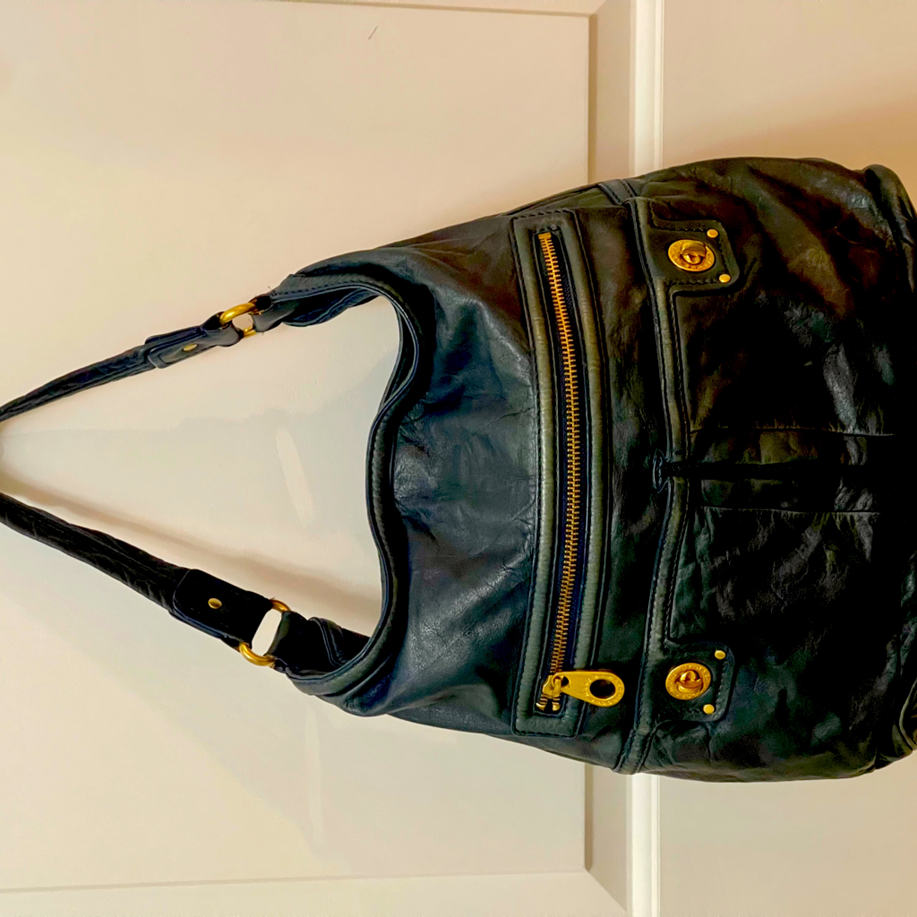 Marc By Marc Jacobs Turnlock Hobo Bag